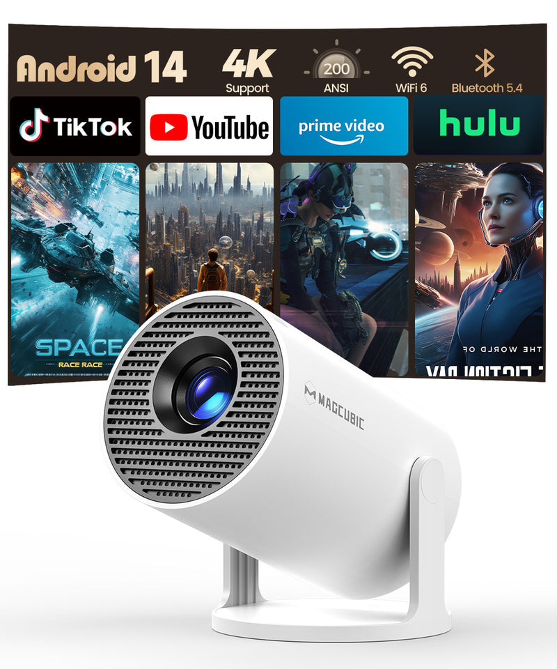 LumaCast 4K Portable Projector ā Smart Home Theater