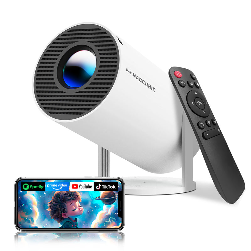 LumaCast 4K Portable Projector – Smart Home Theater